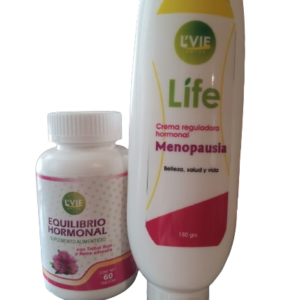 Kit menopausia - Cápsulas equilibrio hormonal + crema reguladora